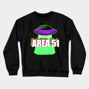 Storm Area 51 Meme Crewneck Sweatshirt